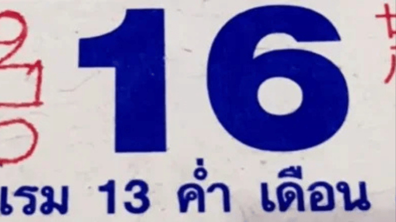 เลขเด็ดปฏิทิน “หลวงปู่สรวง” งวด 16 มีนาคม 2569 มาแล้ว! สายเสี่ยงโชครีบส่องก่อนใคร